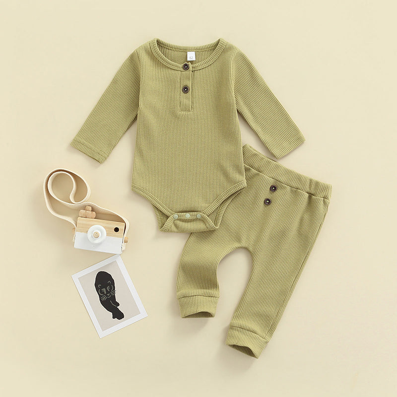 Long Sleeved Monochrome Set