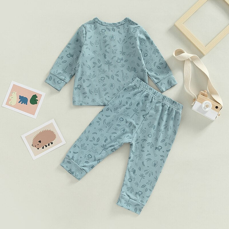 Long Sleeved Animals Set