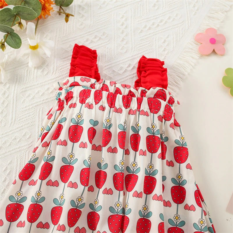 Strawberry Dress and Purse
