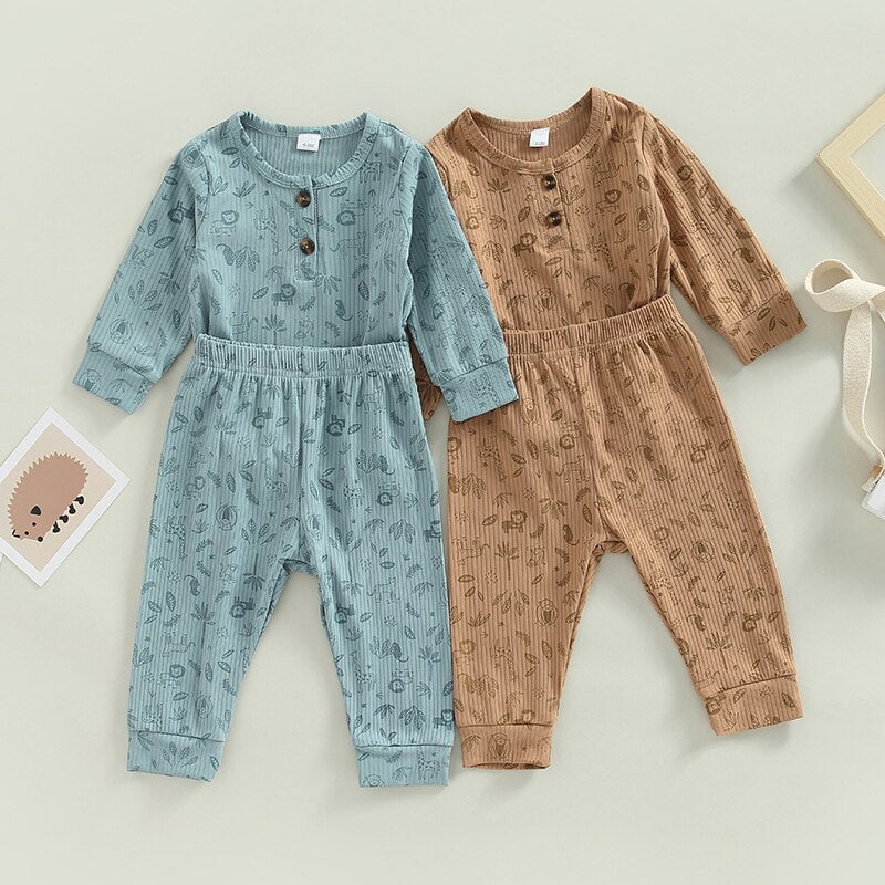 Long Sleeved Animals Set