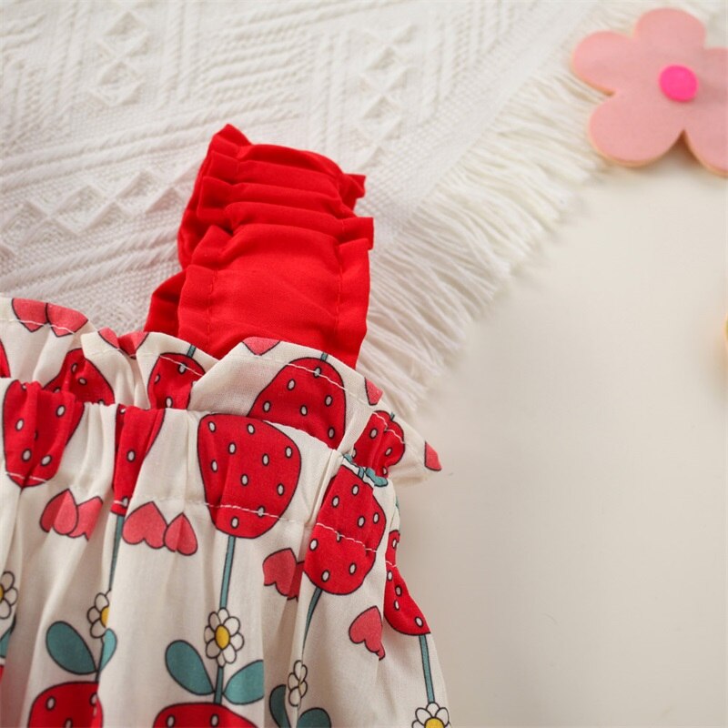 Strawberry Dress and Purse